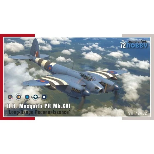 DH. Mosquito PR Mk.XVI ‘Long-Range Reconnaissance’, 1/72 - Special ...