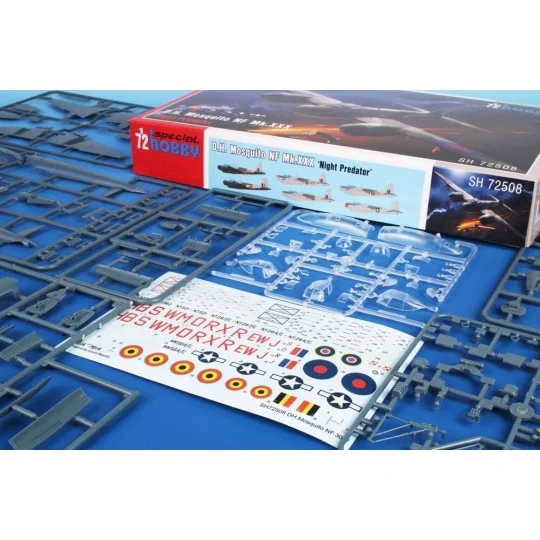 DH.98 Mosquito NF Mk.XXX ‘Night Predator’, 1/72 - Special Hobby 100...