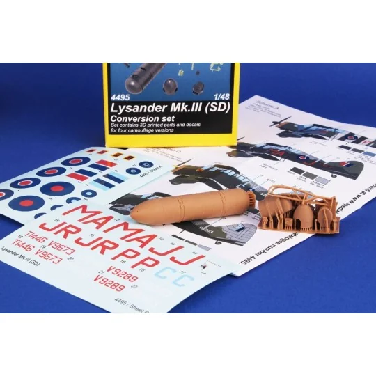 Lysander Mk.III (SD) Conversion set, 1/48 - CMK 129-4495