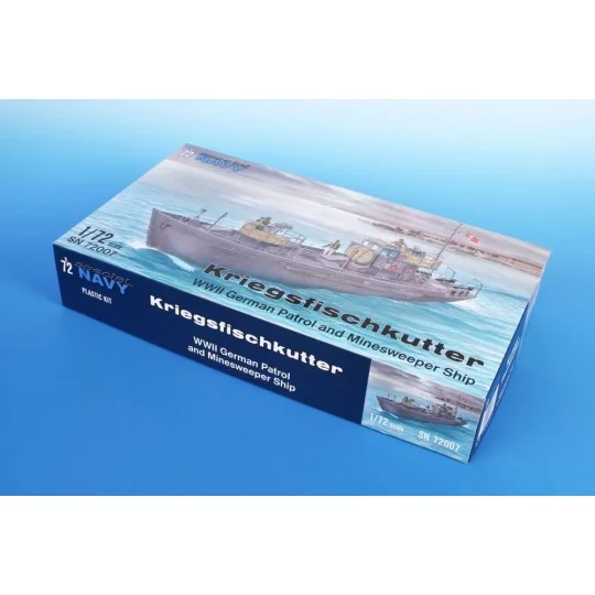 Kriegsfischkutter ‘WWII German Patrol and Minesweeper Ship’, 1/72 -...