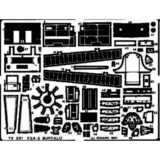 F2A-2 Buffalo - Eduard Accessories 72221