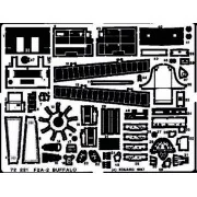 F2A-2 Buffalo, 1/72 - Eduard Accessories 72221