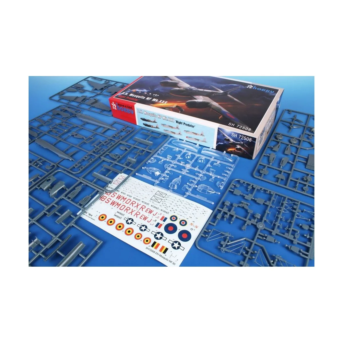 DH.98 Mosquito NF Mk.XXX ‘Night Predator’, 1/72 - Special Hobby 100...