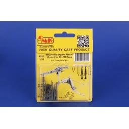 M60D with Sagami Mount (2 pcs.) for UH-1B Huey for Trumpeter, 1/35 ...