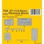 F-111A Open Electronics Boxes for Italeri, 1/72 - CMK 129-7526