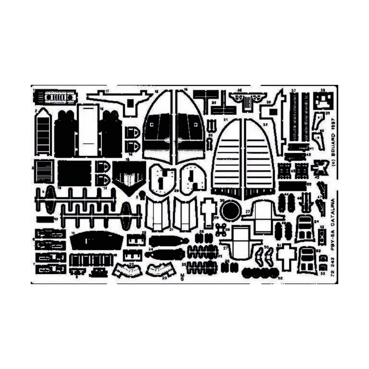 PBY-5A Catalina - Eduard Accessories 72242