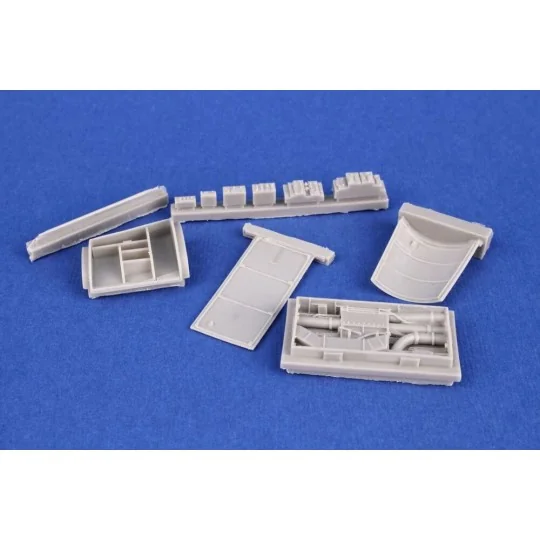 F-111A Open Electronics Boxes for Italeri, 1/72 - CMK 129-7526