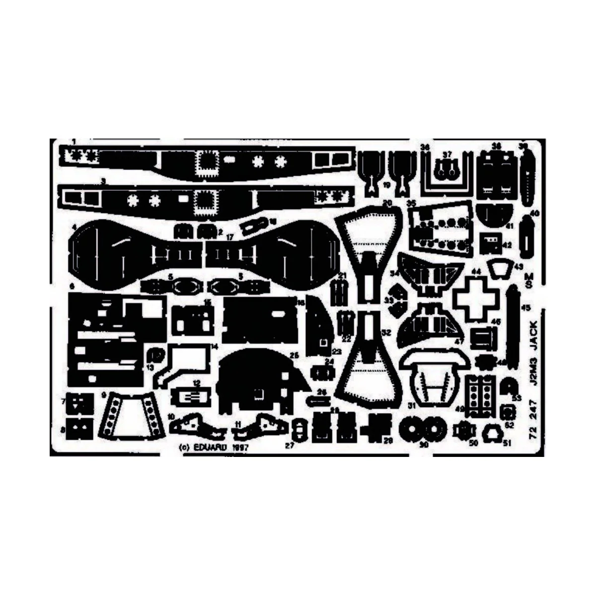 J2M3 Jack/Raiden - Eduard Accessories 72247