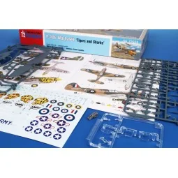 P-40E Warhawk 'Tigers and Sharks', 1/72 - Special Hobby 100-SH72529 2