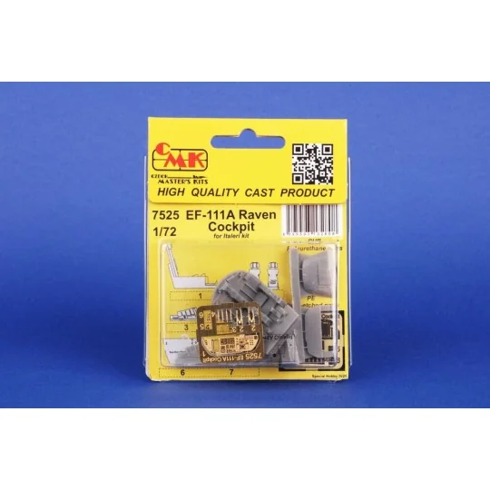 F-111A Cockpit for Italeri, 1/72 - CMK 129-7525