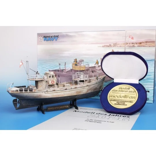 Kriegsfischkutter ‘WWII German Patrol and Minesweeper Ship’, 1/72 -...