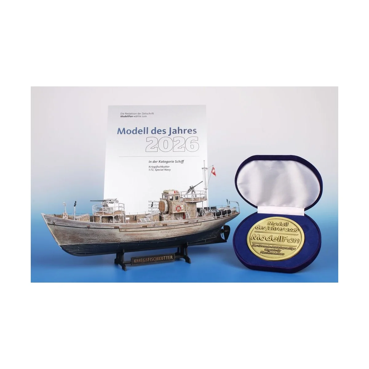 Kriegsfischkutter ‘WWII German Patrol and Minesweeper Ship’, 1/72 -...