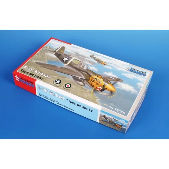 P-40E Warhawk 'Tigers and Sharks', 1/72 - Special Hobby 100-SH72529