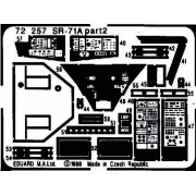 SR-71A, 1/72 - Eduard Accessories 72257