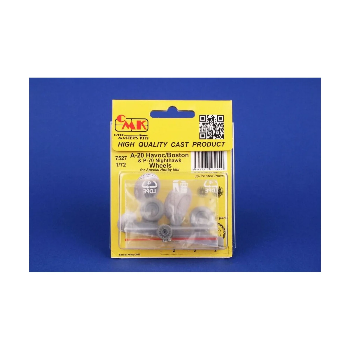 A-20 Havoc/Boston/ P-70 Nighthawk Wheels for Special Hobby, 1/72 - ...
