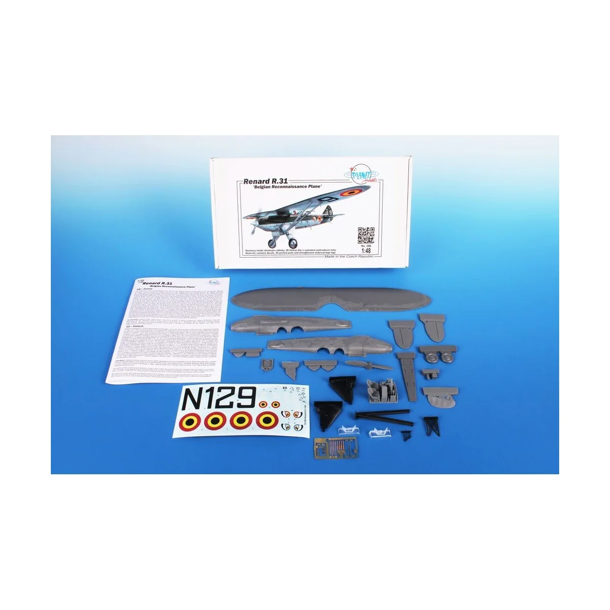 Renard R.31 'Belgian Recconaissance Plane', 1/48 - Planet Models 12...