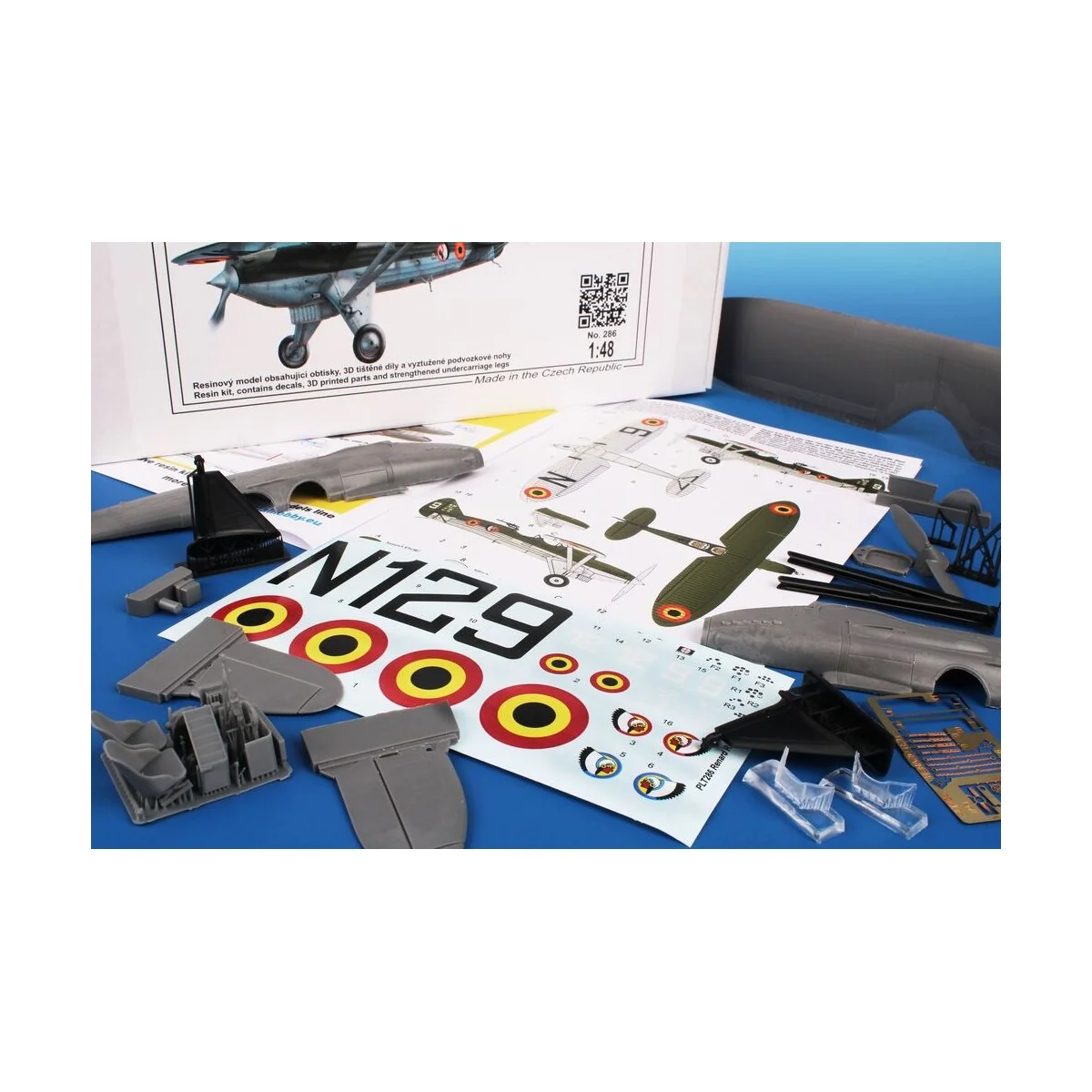 Renard R.31 'Belgian Recconaissance Plane', 1/48 - Planet Models 12...