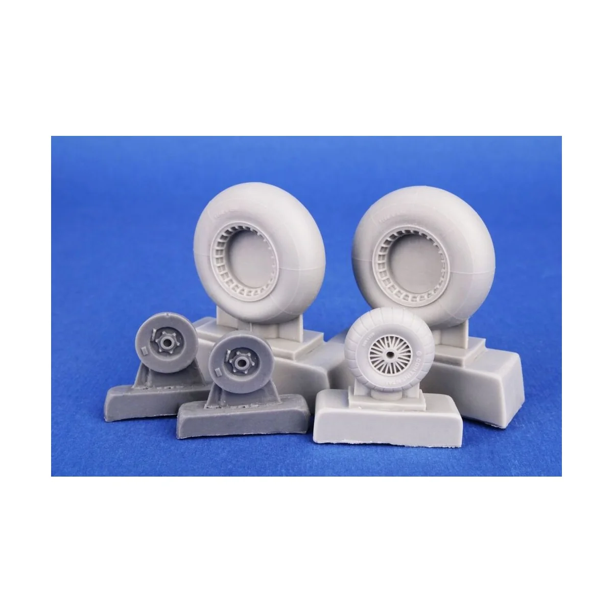 Dornier Do 217 Wheels Correction Set for ICM, 1/48 - CMK 129-4499