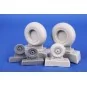 Dornier Do 217 Wheels Correction Set for ICM, 1/48 - CMK 129-4499