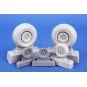 Dornier Do 217 Wheels Correction Set for ICM, 1/48 - CMK 129-4499