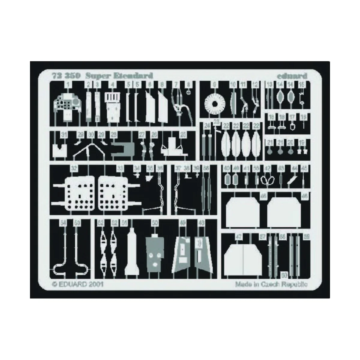 Super Etendard, 1/72 - Eduard Accessories 72350