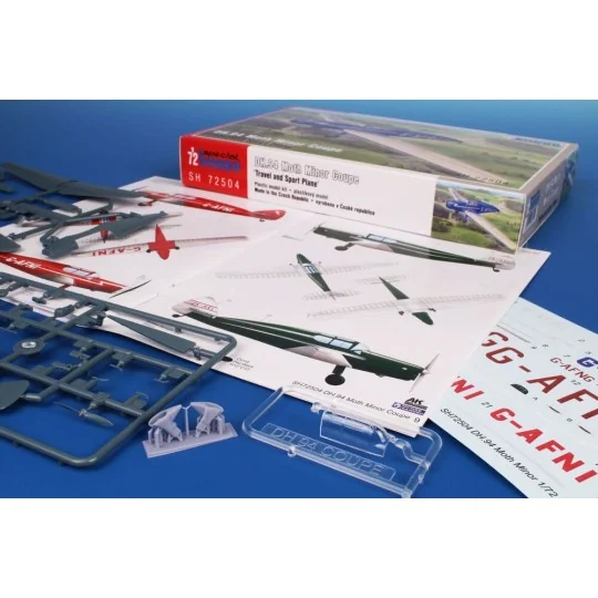 DH.94 Moth Minor Coupe 'Travel and Sport Plane', 1/72 - Special Hob...