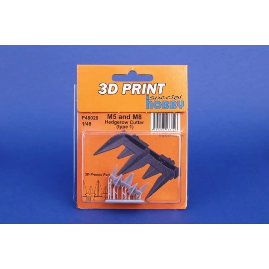 M5 and M8 Hedgerow Cutter (type 1) for Tamiya, 1/48 - CMK 129-P48029