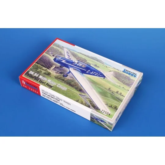 DH.94 Moth Minor Coupe 'Travel and Sport Plane', 1/72 - Special Hob...