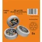 M5 and M8 Welded Roadwheels for Tamiya, 1/48 - CMK 129-P48031