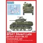 M5A1 Stuart Late (British) Conversion set for Tamiya, 1/48 - CMK 12...