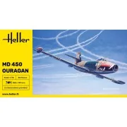 MD 450 Ouragan, 1/72 - Heller 80201 MD 450 Ouragan, 1/72 - Heller 80201