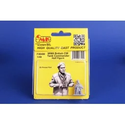 WWII British CW Tank Commander / Half Figure, 1/48 - CMK 129-F48408 2