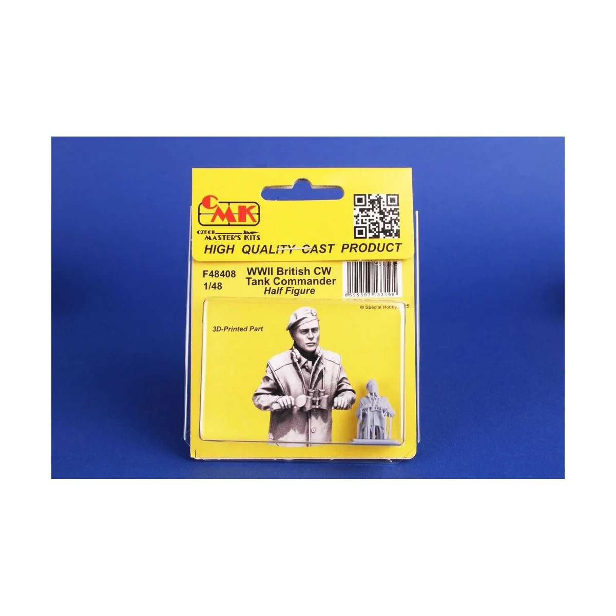 WWII British CW Tank Commander / Half Figure, 1/48 - CMK 129-F48408