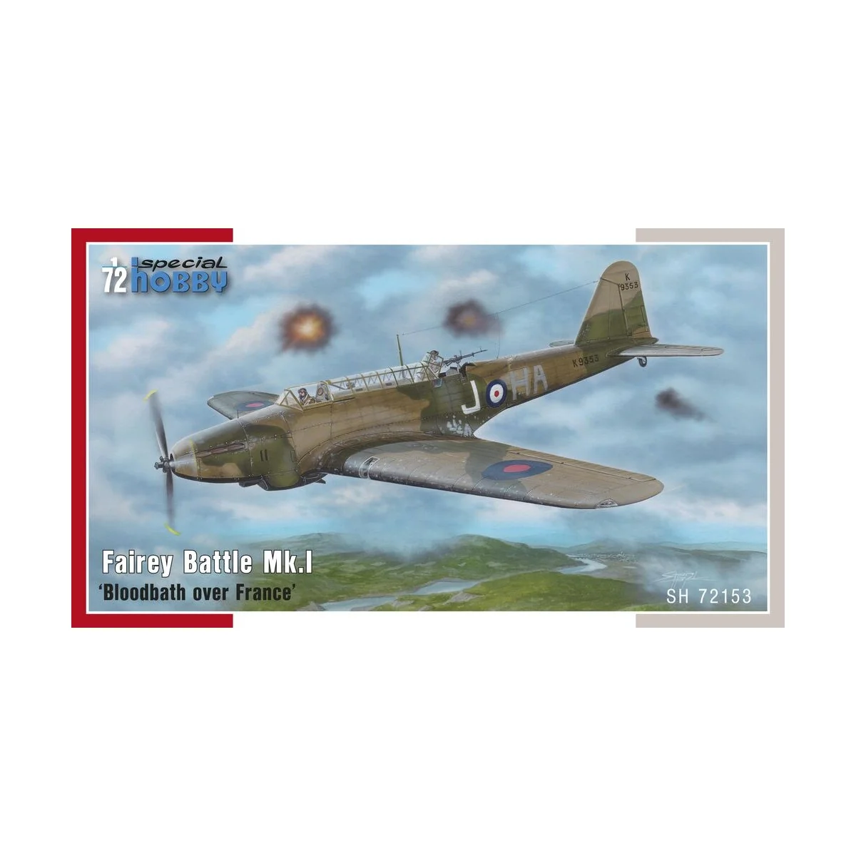 Fairey Battle Mk.I 'Bloodbath over France', 1/72 - Special Hobby 10...