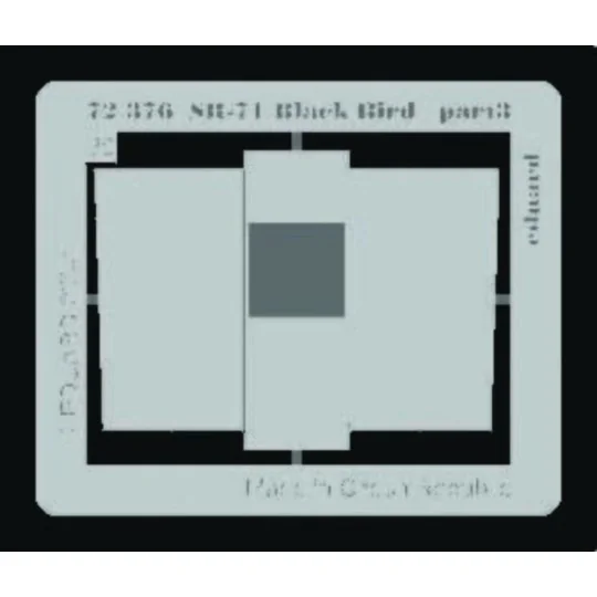SR-71 Black Bird, 1/72 - Eduard Accessories 72376