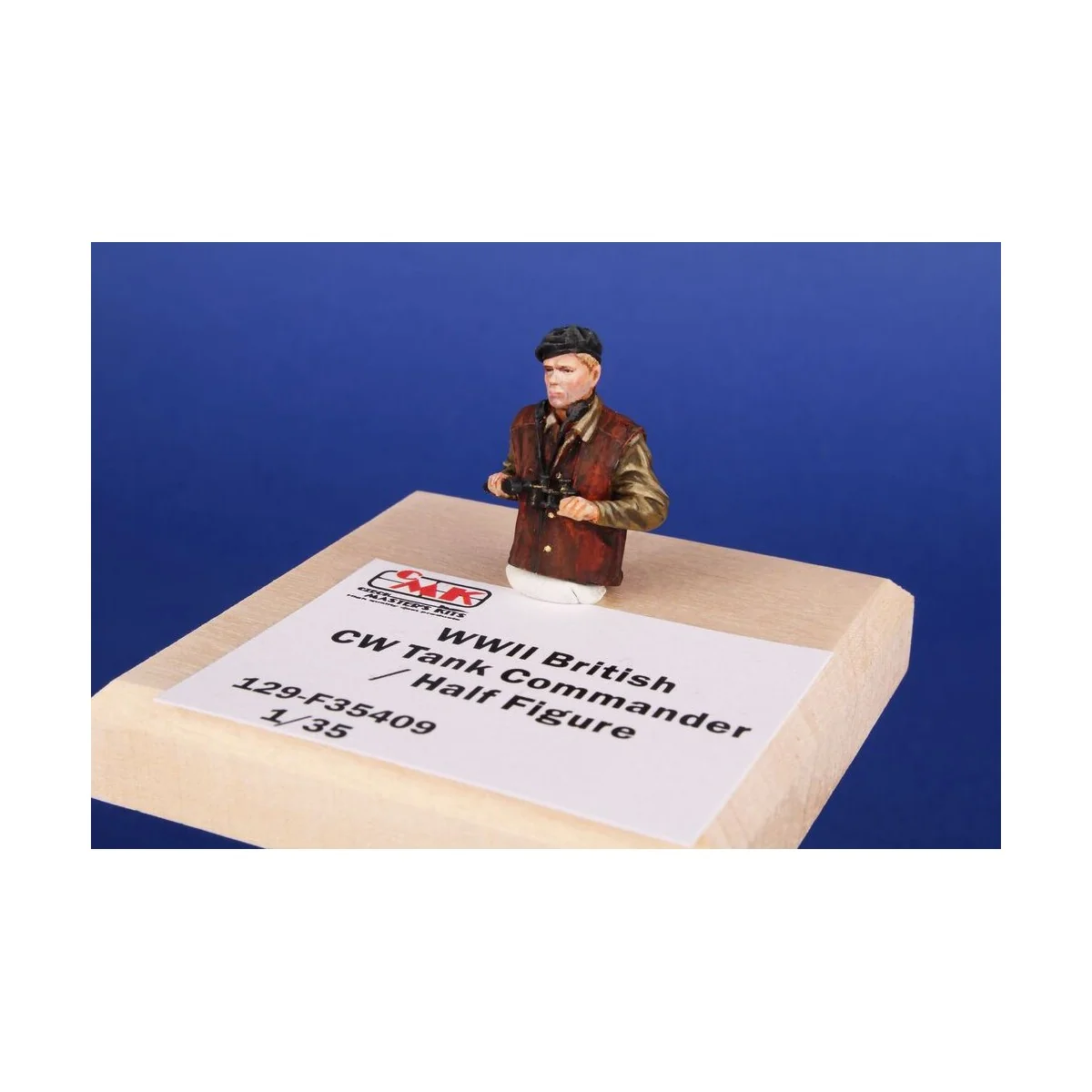 WWII British CW Tank Commander / Half Figure, 1/35 - CMK 129-F35409