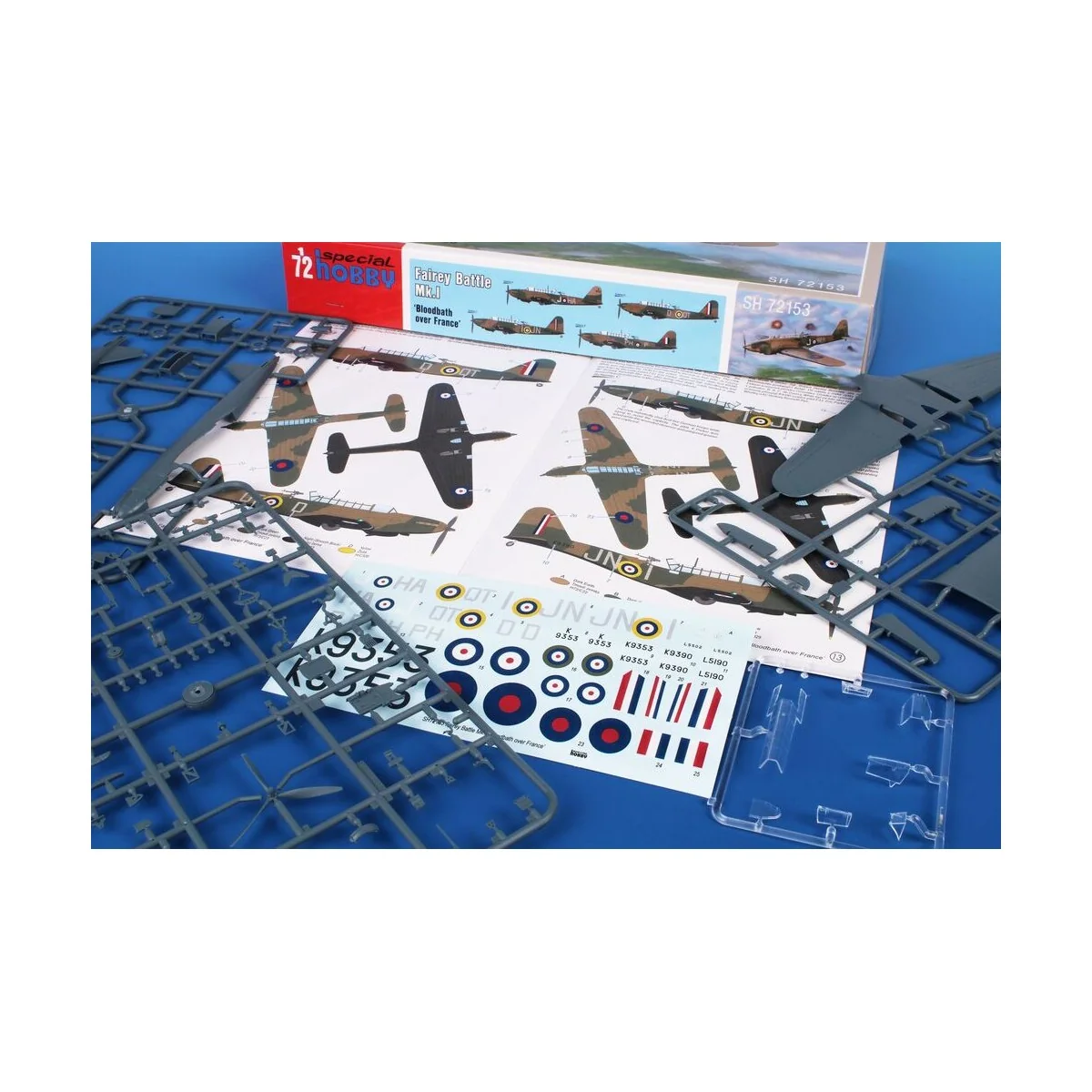 Fairey Battle Mk.I 'Bloodbath over France', 1/72 - Special Hobby 10...