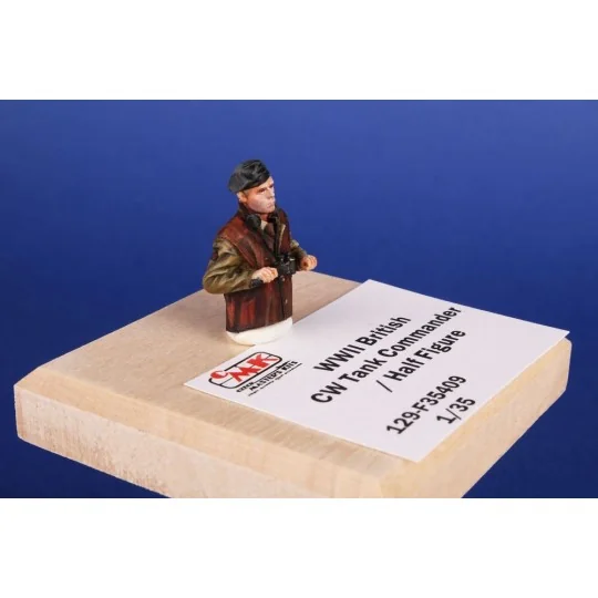 WWII British CW Tank Commander / Half Figure, 1/35 - CMK 129-F35409