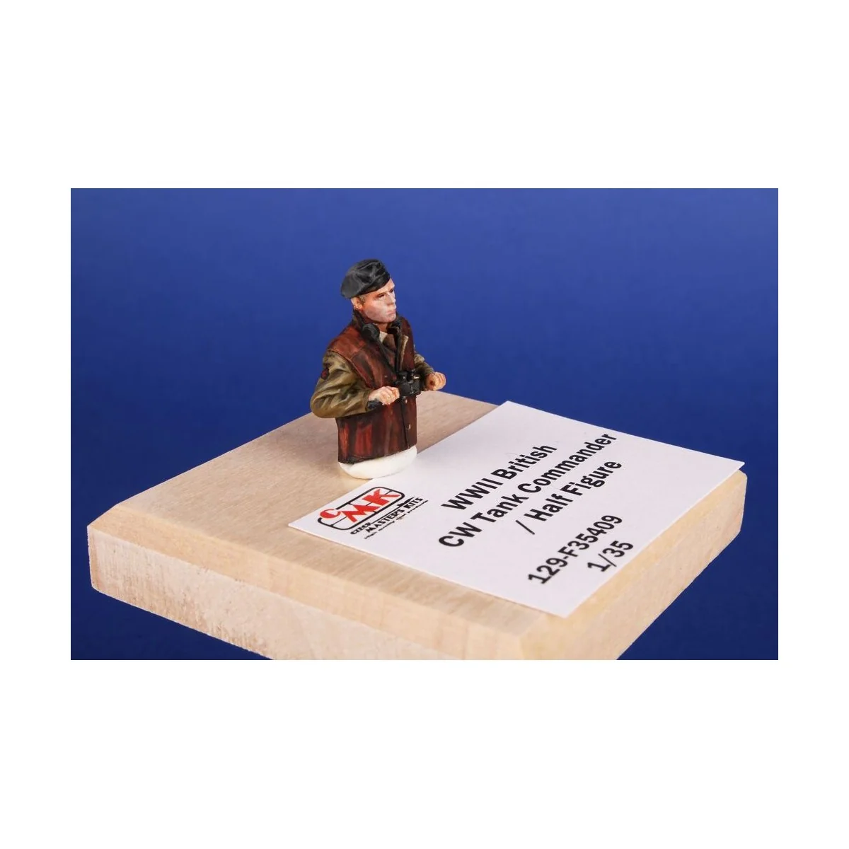 WWII British CW Tank Commander / Half Figure, 1/35 - CMK 129-F35409