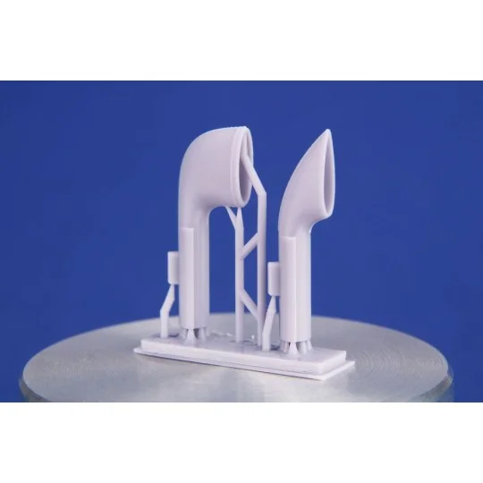 Lysander Exhaust (2 types) for Airfix, 1/48 - CMK 129-P48039