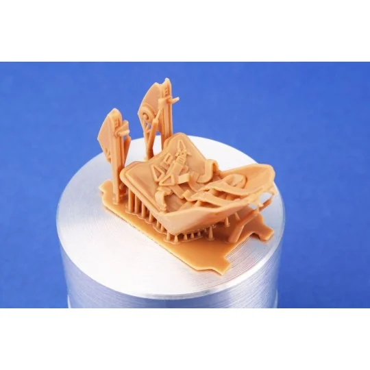 Fw190A Seat and Side Section Back Armour (w/ harness) for Revell, 1...