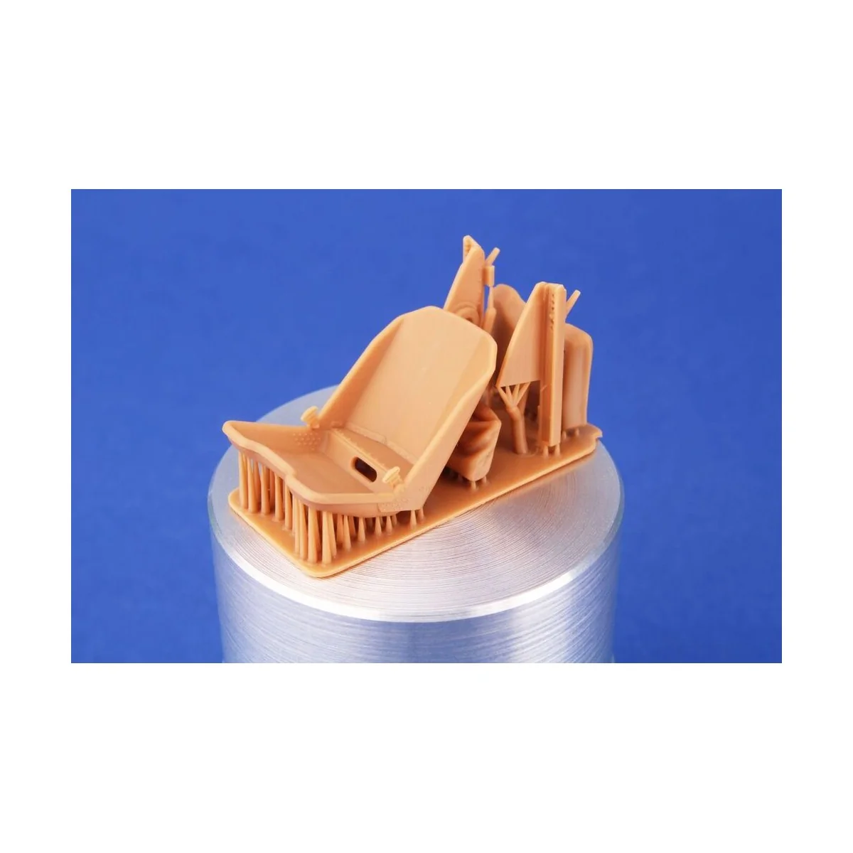 Fw190A Seat and Side Section Back Armour (w/o harness) for Revell, ...