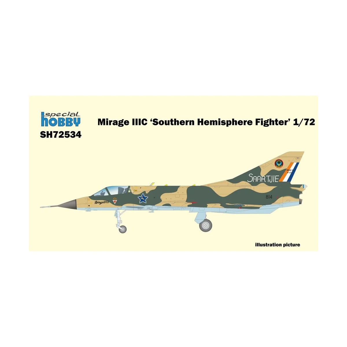 Mirage IIIC 'Southern Hemisphere Fighter', 1/72 - Special Hobby 100...