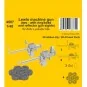 Lewis machine gun (two - with ring/bead and reflector gun sights) f...