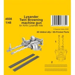 Lysander Twin Browning machine gun for Airfix, 1/48 - CMK 129-4508