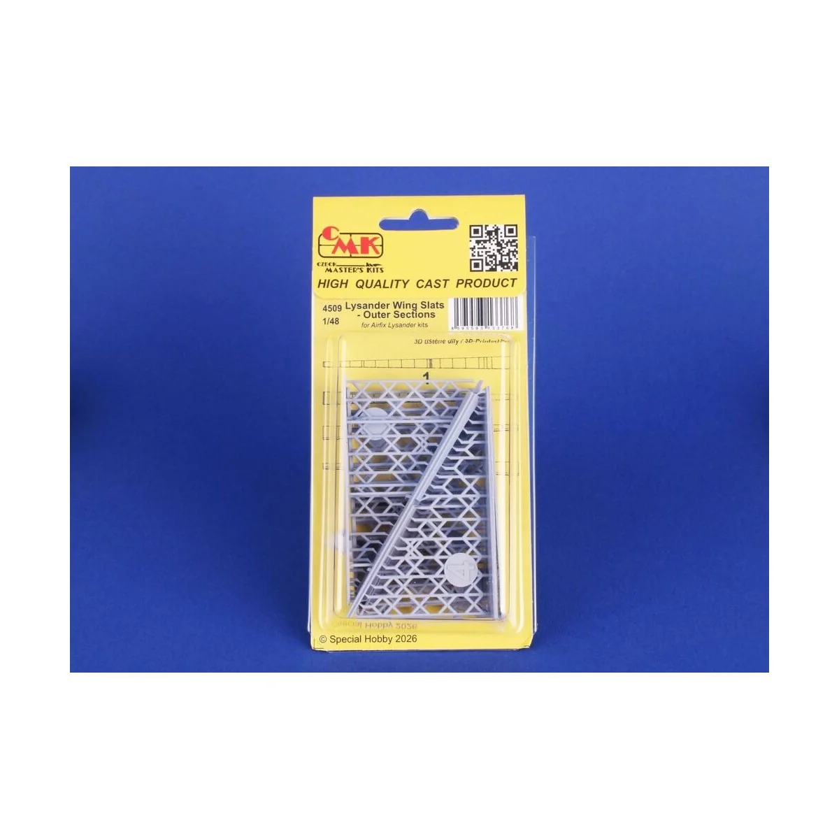 Lysander Wing Slats - Outer Sections for Airfix, 1/48 - CMK 129-4509
