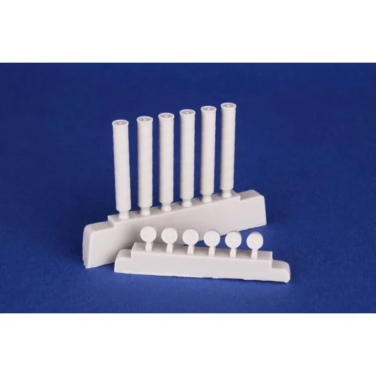 M36 Jackson Cardboard Transport Tube for 90 mm Gun (6 pcs.), 1/35 -...