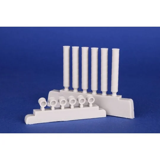 M36 Jackson Cardboard Transport Tube for 90 mm Gun (6 pcs.), 1/35 -...