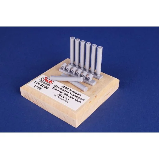 M36 Jackson Cardboard Transport Tube for 90 mm Gun (6 pcs.), 1/35 -...