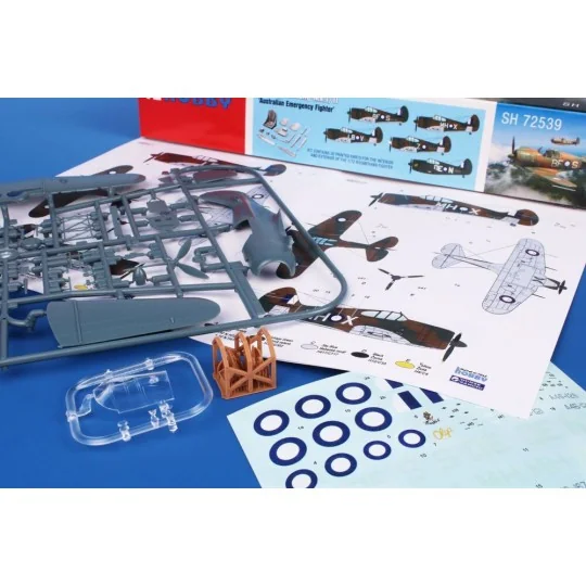 CAC Boomerang Mk.I/II 'Australian Emergency Fighter', 1/72 - Specia...